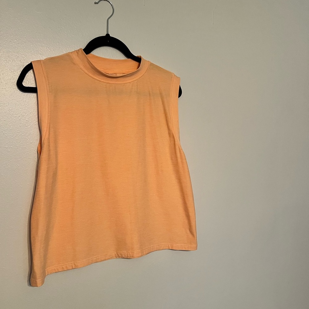 Calia Sleeveless Peach Top